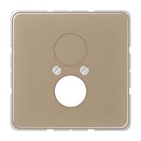 Крышка Jung CD серия золотая бронза для 2-х гнезд CD562GB CD562GB  фото | Capital Power - инженерные системы