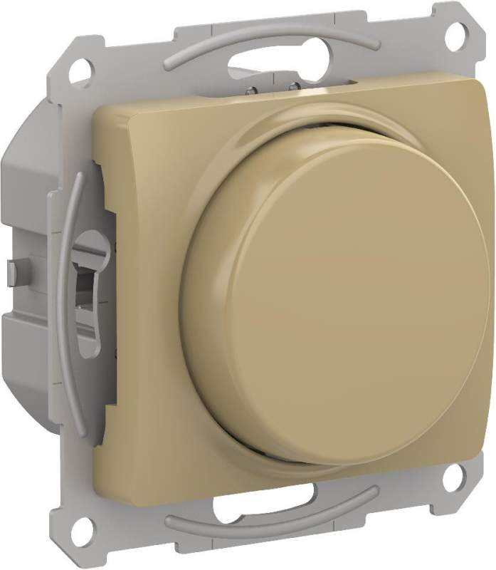 Диммер Systeme Electric серии Glossa, LED, RC, 400Вт, мех., ТИТАН GSL000423  фото | Capital Power - инженерные системы