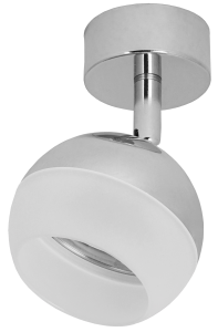 LIGHTING Светильник 4011 накладной настено-потолочный под лампу GX53 хром IEK LT-USB0-4011-GX53-1-K23  фото | Capital Power - инженерные системы