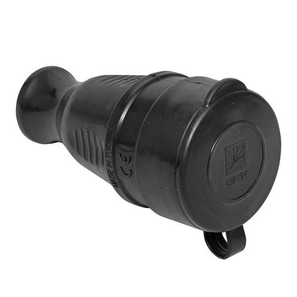 Роз, перенос, с защитной крышкой каучуковая 230В 2P+PE 16A IP44 EKF PRO RPS-012-16-230-44-R  фото | Capital Power - инженерные системы