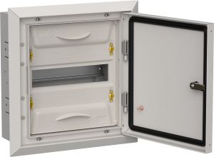 TITAN 5 Корпус металлический ЩРв-12 (1х12) 380х365х130мм IP31 серый (одна дверь) IEK TI5-50-V-012-31-7035  фото | Capital Power - инженерные системы