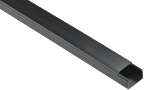 Кабель-канал 40х25 "ЭЛЕКОР" черный (24м) IEK EL-KK10-040-025-1-K02  фото | Capital Power - инженерные системы