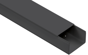 Кабель-канал 100х60 "ЭЛЕКОР" черный (8м) IEK EL-KK10-100-060-1-K02  фото | Capital Power - инженерные системы