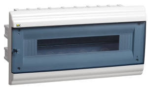 PRIME Корпус пластиковый ЩРВ-П-18 модулей встраиваемый белый IP41 IEK MKP82-V-18-41-10  фото | Capital Power - инженерные системы