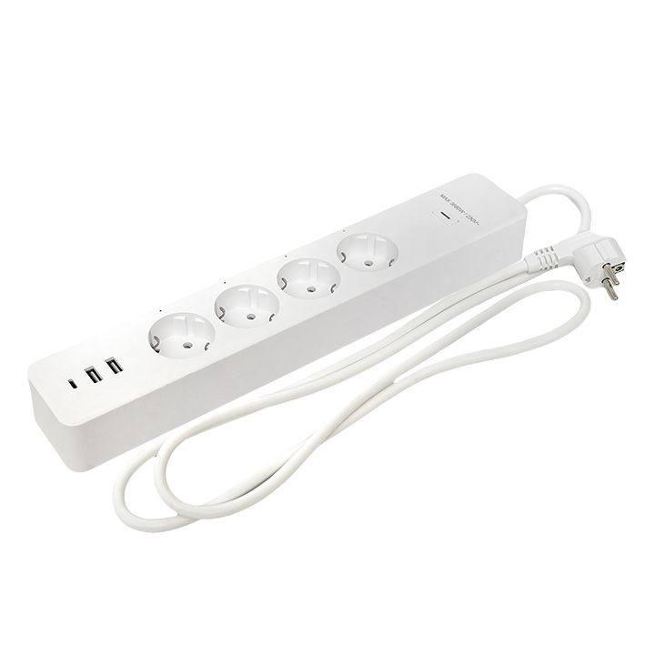 Умный удлинитель c USB Wi-Fi PRO EKF Connect RCE-2-WF  фото | Capital Power - инженерные системы