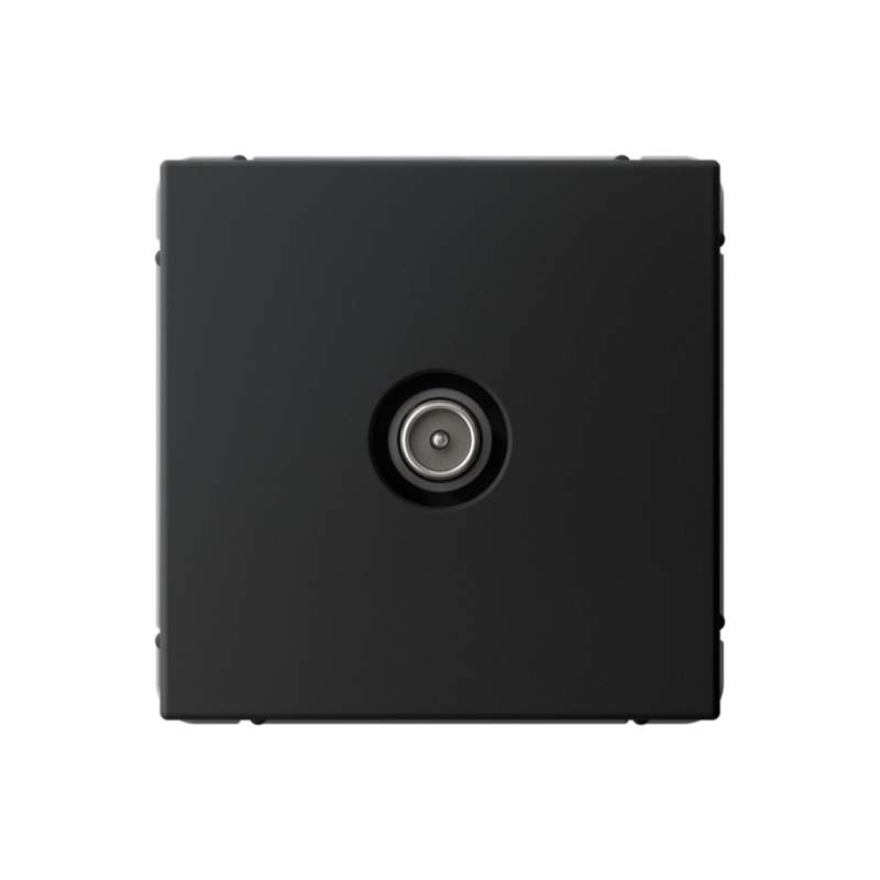 Розетка TV Systeme Electric серии ArtGallery проходная 4DB, механизм, КАРБОН GAL001092  фото | Capital Power - инженерные системы