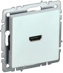 Розетка HDMI РHDMI-0-БрЖ жемчуг IEK серии BRITE BR-H10-K36  фото | Capital Power - инженерные системы