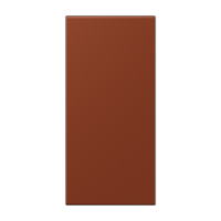 Накладка Jung Les Couleurs® Le Corbusier terre sienne brulee 59 для кнопочного модуля F 50 LC50NA4320D