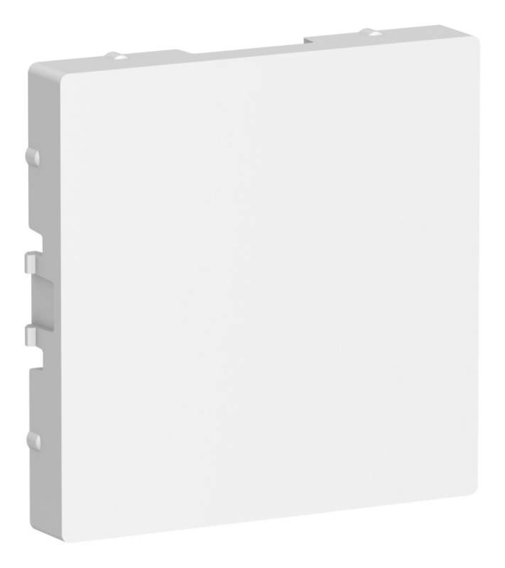 Заглушка без суппорта для многопостовых рамок Systeme Electric серии AtlasDesign, Белый ATN000109  фото | Capital Power - инженерные системы