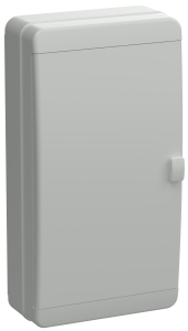 TEKFOR Корпус пластиковый КМПн-36 IP65 серая непрозрачная дверь IEK TF5-KP73-N-36-65-K03-K03  фото | Capital Power - инженерные системы
