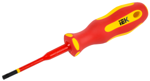 ARMA2L 5 Отвертка диэлектрическая SLIM PZ/SL1х80 Т2 IEK A2L5-SC31-T2-ZS-10-080  фото | Capital Power - инженерные системы