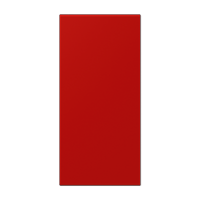 Накладка Jung Les Couleurs® Le Corbusier rouge vermillon 31 для кнопочного модуля F 50 LC50NA32090