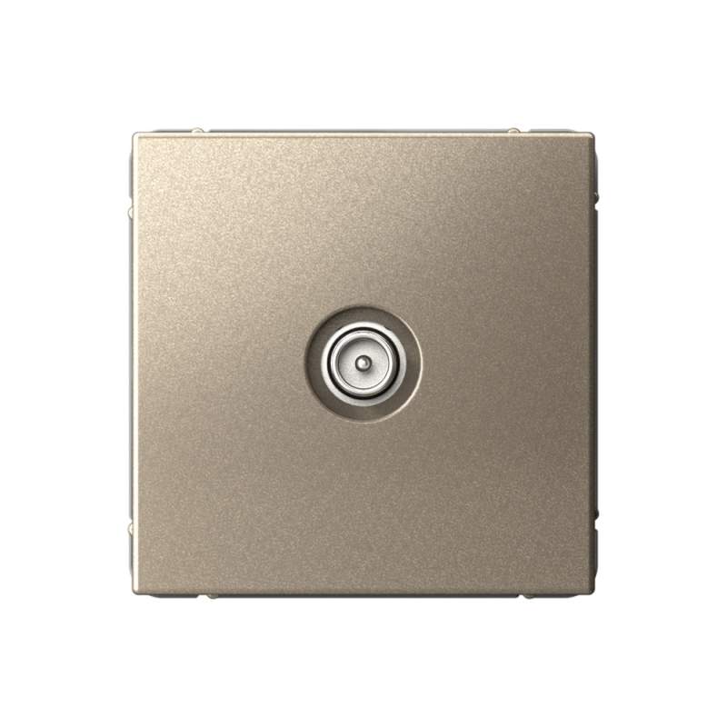 Розетка TV Systeme Electric серии ArtGallery проходная 4DB, механизм, ШАМПАНЬ GAL000592  фото | Capital Power - инженерные системы
