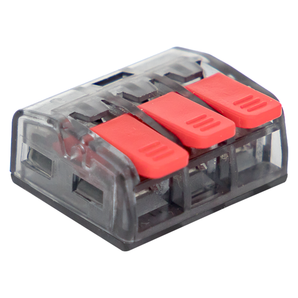Клемма СМК 221-413 3 отверстия 0,2-4,0 мм2 (100шт,) EKF PROxima PLC-SMK-221-413  фото | Capital Power - инженерные системы