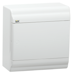 PRIME Корпус пластиковый ЩРН-П-6 модулей навесной белый/белая дверь IP41 IEK MKP82-N-06-WD-41-20  фото | Capital Power - инженерные системы