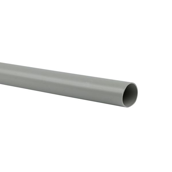 Труба гладкая ПВХ жесткая d20 мм (2 м) (50 м/уп) серая EKF-Plast TRG-20-2M  фото | Capital Power - инженерные системы