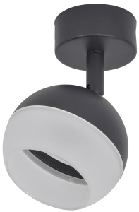 LIGHTING Светильник 4011 накладной настено-потолочный под лампу GX53 черный IEK LT-USB0-4011-GX53-1-K02  фото | Capital Power - инженерные системы