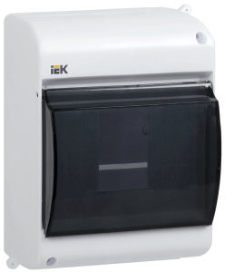 KREPTA 3 Корпус пластиковый КМПн 2/4 IP30 белый IEK MKP42-N-04-30-12  фото | Capital Power - инженерные системы