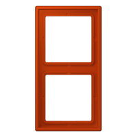 Рамка Jung Les Couleurs Le Corbusier Rouge vermillon 2 поста LC9824320A