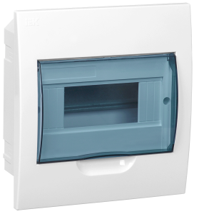 KREPTA 3 Корпус пластиковый ЩРВ-П-8 IP41 белый IEK MKP12-V-08-40-20  фото | Capital Power - инженерные системы