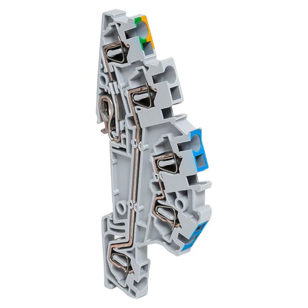 Колодка клеммная пружинная JXB-ST-2,5-NLPE 30A EKF PLC-JXB-ST-2.5-NLPE  фото | Capital Power - инженерные системы