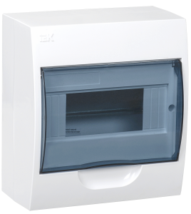 KREPTA 3 Корпус пластиковый ЩРН-П-8 IP41 белый IEK MKP12-N-08-40-20  фото | Capital Power - инженерные системы