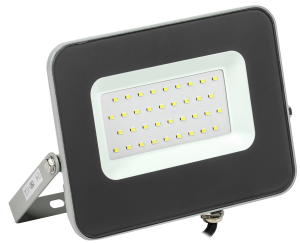 Прожектор СДО 07-30 светодиодный серый IP65 IEK LPDO701-30-K03  фото | Capital Power - инженерные системы