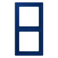 Рамка Jung Les Couleurs Le Corbusier Blue outremer fonce 2 поста LC9824320T