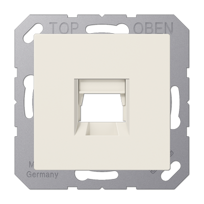Крышка Jung A серия слоновая кость ДЛЯ МОДУЛЬНЫХ ГНЁЗД UMA-CAT6A, 1-НАЯ A1569-1WE A1569-1WE  фото | Capital Power - инженерные системы