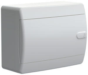 UNION Compact Корпус пластиковый ЩРН-П-8 IP41 белая дверь IEK UIC-KP13-N-08-41-K01  фото | Capital Power - инженерные системы