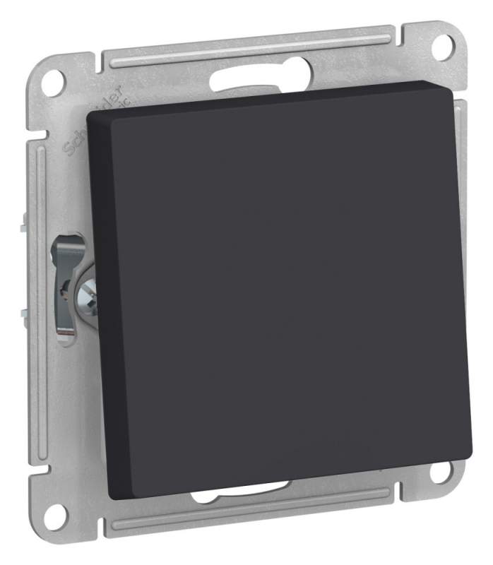 Переключатель IP44 Systeme Electric серии AtlasDesign Aqua Сх.6, 10Ах, Механизм, Карбон ATN441061  фото | Capital Power - инженерные системы