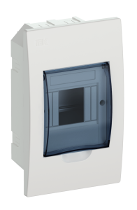 KREPTA 3 Корпус пластиковый ЩРВ-П-4 IP41 белый IEK MKP12-V-04-40-20  фото | Capital Power - инженерные системы