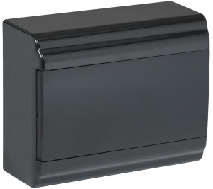 PRIME Корпус пластиковый ЩРН-П-9 модулей навесной черный IP41 IEK MKP13-N-01-09-41-K02  фото | Capital Power - инженерные системы