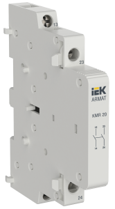 ARMAT Дополнительный контакт для KMR 2НО IEK AR-AUX-SCR-20-240-415  фото | Capital Power - инженерные системы