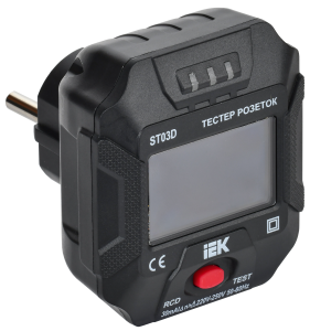 ARMA2L 5 Тестер розеток ST03D IEK A2L5-ST14-03  фото | Capital Power - инженерные системы