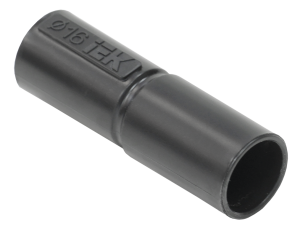 ELASTA Муфта труба-труба GI16G черная IEK CTA10D-GIG16-K02-100  фото | Capital Power - инженерные системы