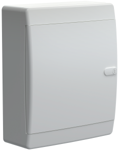 UNION Compact Корпус пластиковый ЩРН-П-18 IP41 белая дверь IEK UIC-KP13-N-18-41-K01  фото | Capital Power - инженерные системы