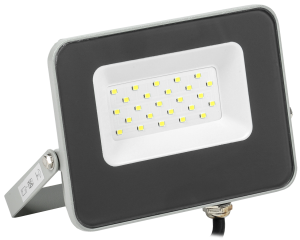Прожектор СДО 07-20 светодиодный серый IP65 IEK LPDO701-20-K03  фото | Capital Power - инженерные системы