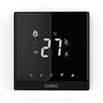 Терморегулятор CALEO C732 (черный) ca732bc  фото | Capital Power - инженерные системы