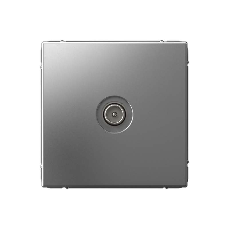 Розетка TV Systeme Electric серии ArtGallery проходная 4DB, механизм, СТАЛЬ GAL000992  фото | Capital Power - инженерные системы