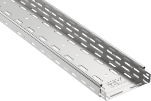 ESCA Лоток перфорированный 50х200х3000 RAL 9016 GL IEK CLPK10-050-200-3  фото | Capital Power - инженерные системы