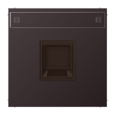 Плата Jung LS серия Dark с полем для надписи для модульных гнёзд AL1969-15NAWED AL1969-15NAWED  фото | Capital Power - инженерные системы