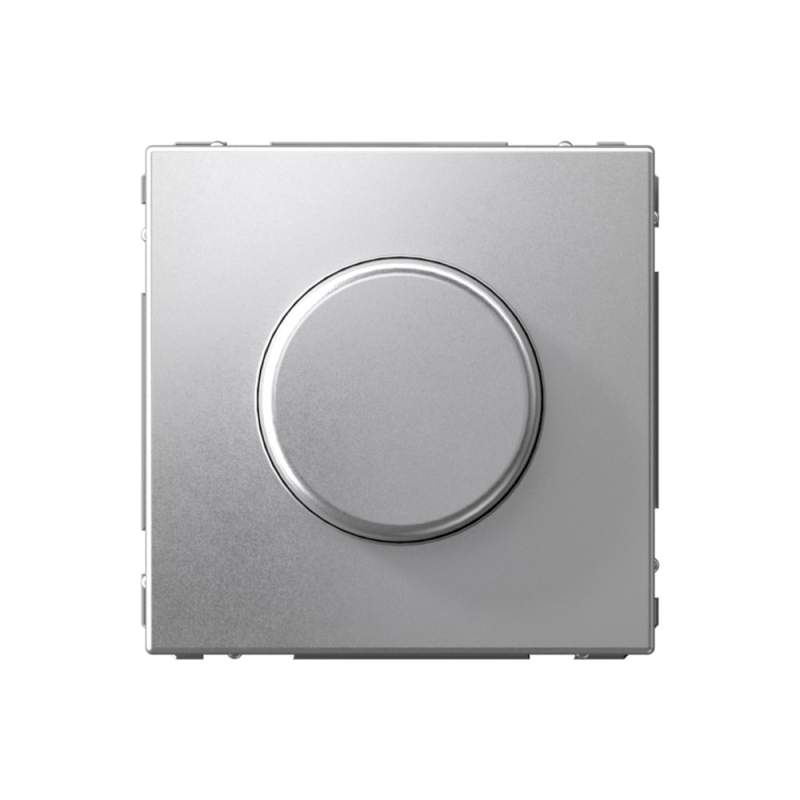 Диммер Systeme Electric серии ArtGallery повор-нажим, LED, RC, 400Вт, механизм, АЛЮМИНИЙ GAL000323  фото | Capital Power - инженерные системы