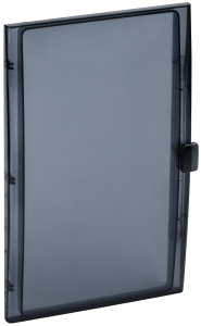 TEKFOR Дверца для корпуса пластикового КМПн-36 IP65 черная прозрачная IEK TF-KP72D-DV-36-K02  фото | Capital Power - инженерные системы