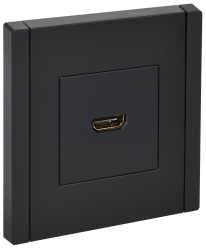Розетка HDMI FP140 черный IEK серии FORTE&PIANO FP-H10-K02  фото | Capital Power - инженерные системы