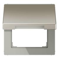 Крышка Jung LS серия Edelstal Откидная для розеток и изделий 50х50 ES2990KL ES2990KL  фото | Capital Power - инженерные системы