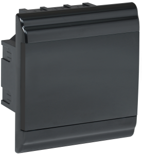 PRIME Корпус пластиковый ЩРВ-П-6 модулей встраиваемый черный IP41 IEK MKP13-V-01-06-41-K02  фото | Capital Power - инженерные системы