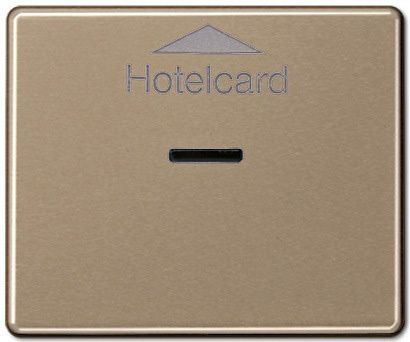 Карточный выключатель Jung SL 500 бронза SL590CARDGB SL590CARDGB  фото | Capital Power - инженерные системы