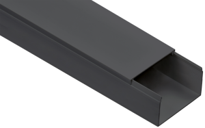 Кабель-канал 80х60 "ЭЛЕКОР" черный (8м) IEK EL-KK10-080-060-1-K02  фото | Capital Power - инженерные системы