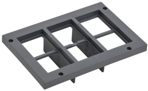 PRIMER Рамка приборная на 12 модулей ONFLOOR 24 IEK PM-LN10D-RP-12-K03  фото | Capital Power - инженерные системы